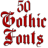 icon Gothic Fonts 50(Pembuat Pesan Font Gotik) 3.22.0