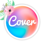 icon Cover(Sorotan Sampul Bentuk + Pembuat Logo,)