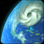 icon Wind Map Hurricane Tracker, 3D (Peta Angin Pelacak Badai,)