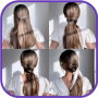 icon Women Hairstyle Step By Step ()