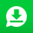 icon Status Saver(Simpan status video untuk bobablock WA) 1.4.2