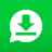 icon Status Saver(Penghemat Status Aplikasi - Status Video Simulator Dinosaurus) 1.4.2