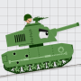 icon Labo Tank-Armored Car & Truck (Gelembung Bust Mobil Truk)