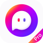 icon Popchat Pro(Popchat Pro -Membuat Video Chat Mudah
)