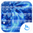 icon Theme x TouchPal Glass Blue Wave(Keyboard Theme Glass Blue Wave) 3.0