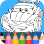 icon Coloring(Buku Mewarnai Mobil untuk Anak
)