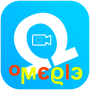 icon Omegle app video chat with Strangers guide (Obrolan video aplikasi Omegle Tanpa Tanda Air dengan panduan Orang Asing Panduan Aplikasi)