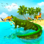 icon Angry Crocodile Animal Attack(Game Serangan Hewan Buaya Marah 2021
)