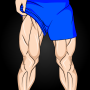 icon Legs(Latihan Kaki, Latihan untuk Pria)