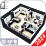 icon Draw House Design Plan 3D App ()