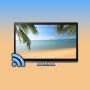 icon Beach on TV via Chromecast (Pantai di TV via Chromecast)