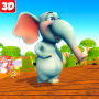 icon Fall Animals Knockout Racing Mania 3D(Fall Hewan Knockout Racing Mania 3D: Dash N Run
)