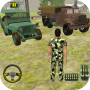 icon US Army Military Truck Driving