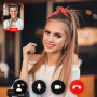 icon Live girl video call & video chat guide (Live girl video call panduan obrolan video
)