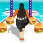 icon Fat Body 2 Fit Race Food(Fat Body 2 fit ras makanan menjalankan game balap gadis 3d
)