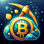 icon Bitcoin Mining Crypto Miner(Penambangan Bitcoin Mudah (Penambang Kripto))