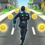 icon Superhero Run(Game ka pahlawan super kereta bawah tanah)