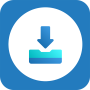 icon Status Saver. Story Downloader (Penghemat Status proksi pribadi. Pengunduh Cerita)