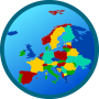 icon Europe Map(Peta Eropa
)