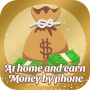 icon At home and earn money by phone(Di rumah dan dapatkan uang melalui telepon
)