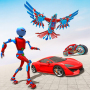 icon Stickman Robot Game(Stickman Robot Car Game – Falcon Robot Bike Game
)