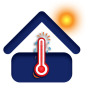 icon Indoor Outdoor Temperature(Indoor Outdoor Suhu
)
