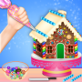 icon Cake Decorating Cake Games Fun(Permainan Menghias Kue Kue)