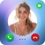 icon Fake Call(Panggilan Video Prank: Simulasikan SMS)