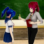 icon Anime Girl School Teacher 3D(Gadis Anime 3D Guru Sekolah 3D)