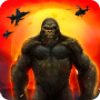 icon Gorilla Kong & Jurassic Kaiju(Kaiju Godzilla VS Kong Gorilla City Destruction 3D
)