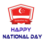 icon National Day GIF(Hari Nasional Singapura Kartu Ucapan GIF
)