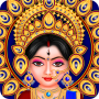 icon Goddess Durga Live Temple(Dewi Durga Kuil Langsung: Navratri)