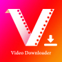 icon Video Downloader(aplikasi mt Downloader - Vid Aplikasi pengunduh video gratis
)