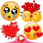 icon com.mundoapp.corazoneswhatsapp(??Stiker animasi WAStickerApps untuk Whatsapp)