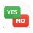 icon Yes or no(Ya atau Tidak
) 1.4.1