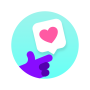 icon Litmatch—Make new friends (Litmatch—Dapatkan teman baru)