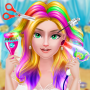 icon Wedding Girl Hair Beauty Salon (Pernikahan Gadis Rambut Salon Kecantikan)