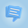 icon All-in-One Chat(Messenger Hub: Pekerjaan Obrolan Semua dalam Satu)