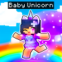 icon Unicorn skins - rainbow skin pack (Kulit unicorn - paket kulit pelangi
)