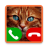 icon Fake Call Cat Game(permainan kucing panggilan palsu) 11.0
