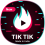 icon Tik Tik India(TikTik India -India Aplikasi Berbagi Pembuat Video Pendek
)