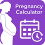 icon Pregnancy calculator and calendar(Kalkulator kehamilan, tanggal jatuh tempo
)