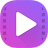 icon HD Video Player(Pemutar Video Merah+ Semua Format) 2.9.1