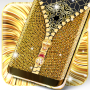 icon Gold lock screen (Layar kunci emas
)