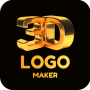 icon 3D Logo Maker (Pembuat Logo 3D)