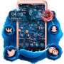 icon Blue Pink Rose Theme Launcher(Blue Pink Rose Launcher Tema
)