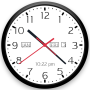 icon Clock Live Wallpaper(Analog Clock Live Wallpaper
)