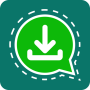 icon Save Status, Image Video Saver (Simpan Status, Penghemat Video Gambar Pidato)