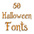 icon Halloween Fonts 50(Font Halloween untuk FlipFont) 3.23.0
