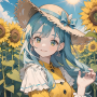 icon SunflowerGirl(Gadis Bunga Matahari)